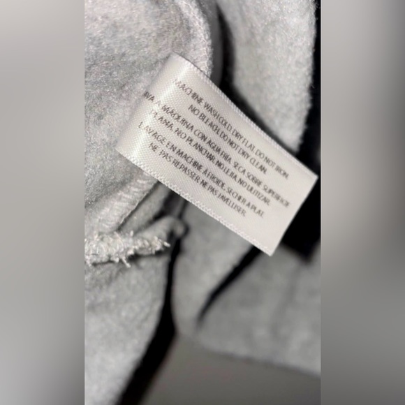 NWT Daydream Nation“Real Like The Movies” Raincloud Grey Oversized Sweatshirt - Picture 11 of 12